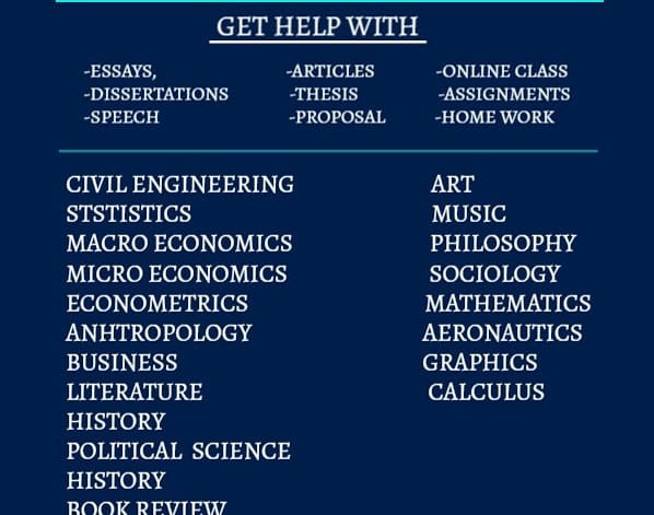 Kindly Dm anytime for academic assistance.
#essaypay #LHU #NCAT #UCLA #WSSU #TSU #TxSU #HBCU #FAMU  #TAMUK #NSU #UNT #AMU #PVAMU #NCCU #FVSU  #MSU #Compton22 #gmc23 #WGU22 #TTU 
•QUALITY GRADES
•AVAILABILITY 24/7
•TIMELY DELIVERY
•AFFORDABLE PRICES

DM @ExamsExperts