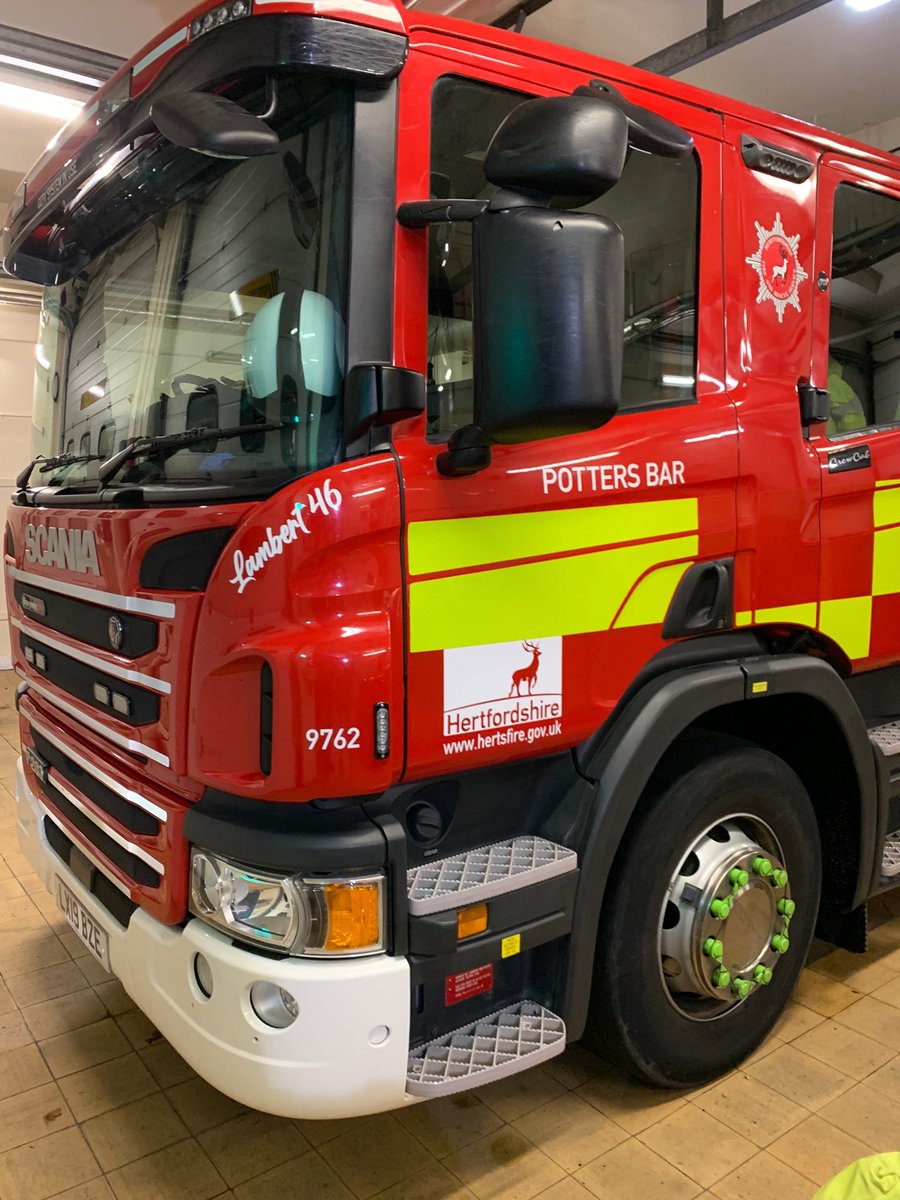 It’s not uncommon for a frontline fire appliance to be sparkling everyday &amp; ready for deployment, But todays sparkle is for a different purpose… Tomorrow!!! we say a final goodbye to our fellow crew member Ff Lambert. RIP buddy…