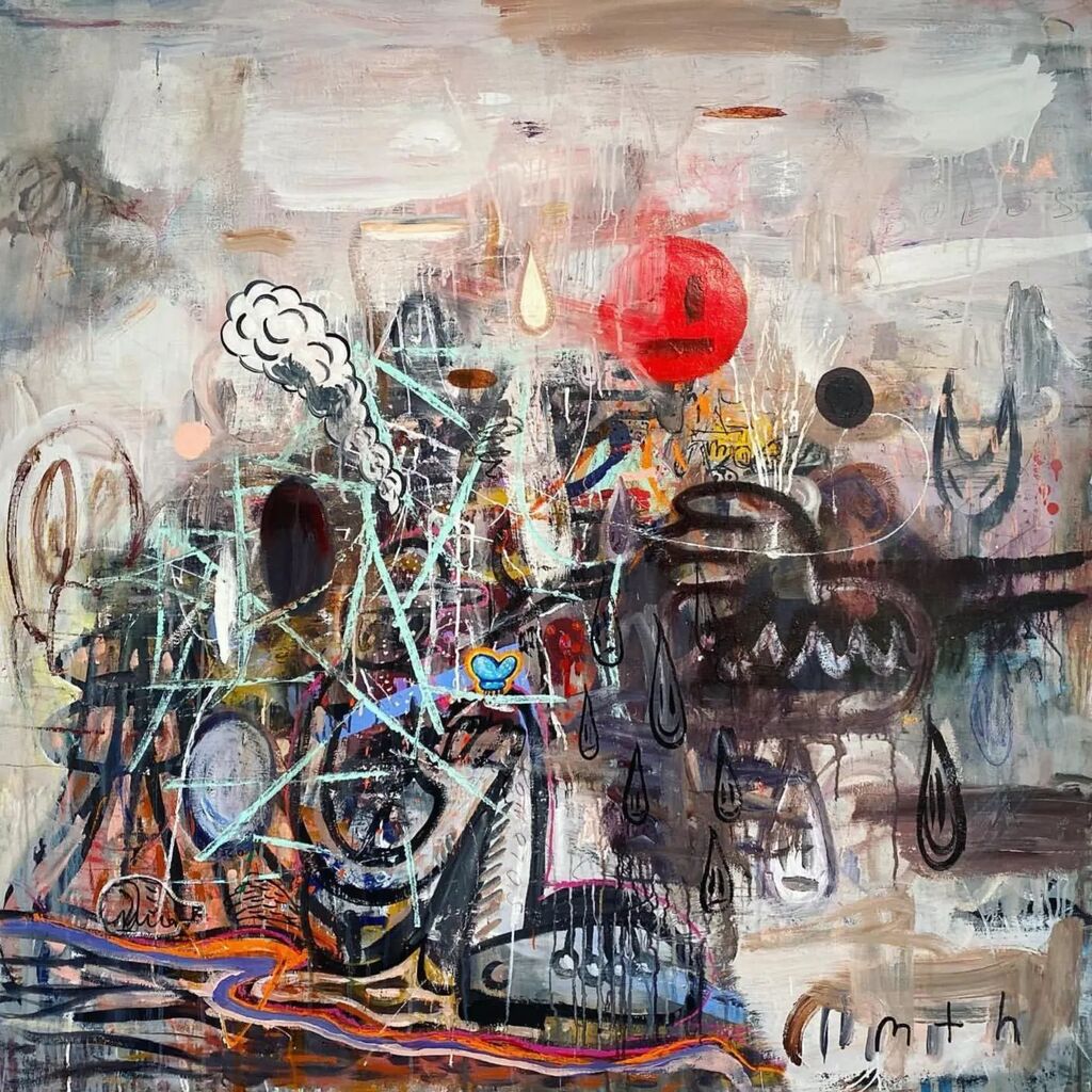 sandlerhudson's tweet photo. We are loving what Michael T. Hensley has been creating in his studio! ✨️💥
@mthpainting
.
.
.
.
Artwork Details:
Michael T. Hensley
"Butterflies"
Mixed media on canvas
#sandlerhudsongallery #sandlerhudsonartists #abstractart #portlandartist #expressionism https://t.co/xCUJPVJcud