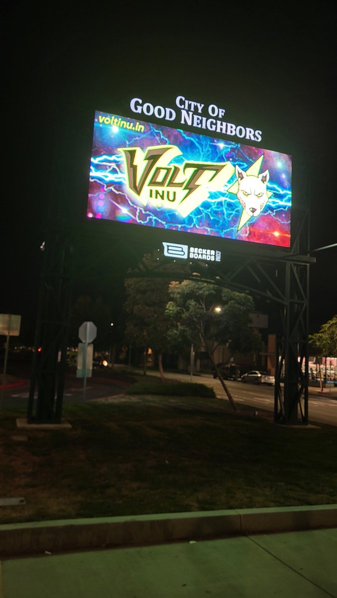 kryptochay's tweet photo. π¨β‘οΈπ’ Actually, Both Sides of this Billboard are Double Volted Ads... that's over 300,000 Average Daily Views just from this One Sign.β‘οΈ
#VOLTEDASF #VOLT #VOLTINU #VOLTARMY #DEFI #CRYPTO #VDSC #VOLTICHANGE #NFTS #NFTCOMMUNITY #CRYPTO #VOLTEDDRAGONSSAILORSCLUB #NFA #DYOR #IYKYV https://t.co/yZdS0LHsj6