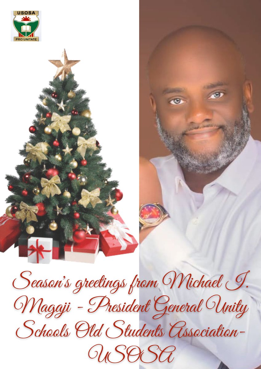 USOSAonline's tweet photo. Season's Greetings

Great USOSANs!

As this year comes to an end, through the trials, tribulations and successes that we have all collectively experienced, I specially wish all USOSANs a very merry and jolly Season.

It is my prayers that this Christmas Holiday ushers in joy https://t.co/P3ayGPtPGR