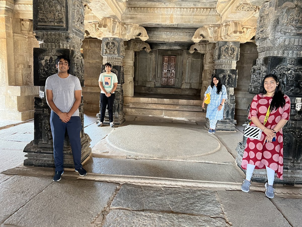 anvivud's tweet photo. HazaraRama temple in Hampi is in excellent condition albeit without a deity. The carvings depicting the Ramayan on the exterior walls are brilliant!Why not install an idol of Lord Ram in the sanctum and turn it into a living temple?! @PMOIndia @Tejasvi_Surya @narendramodi https://t.co/u80uacTBXa