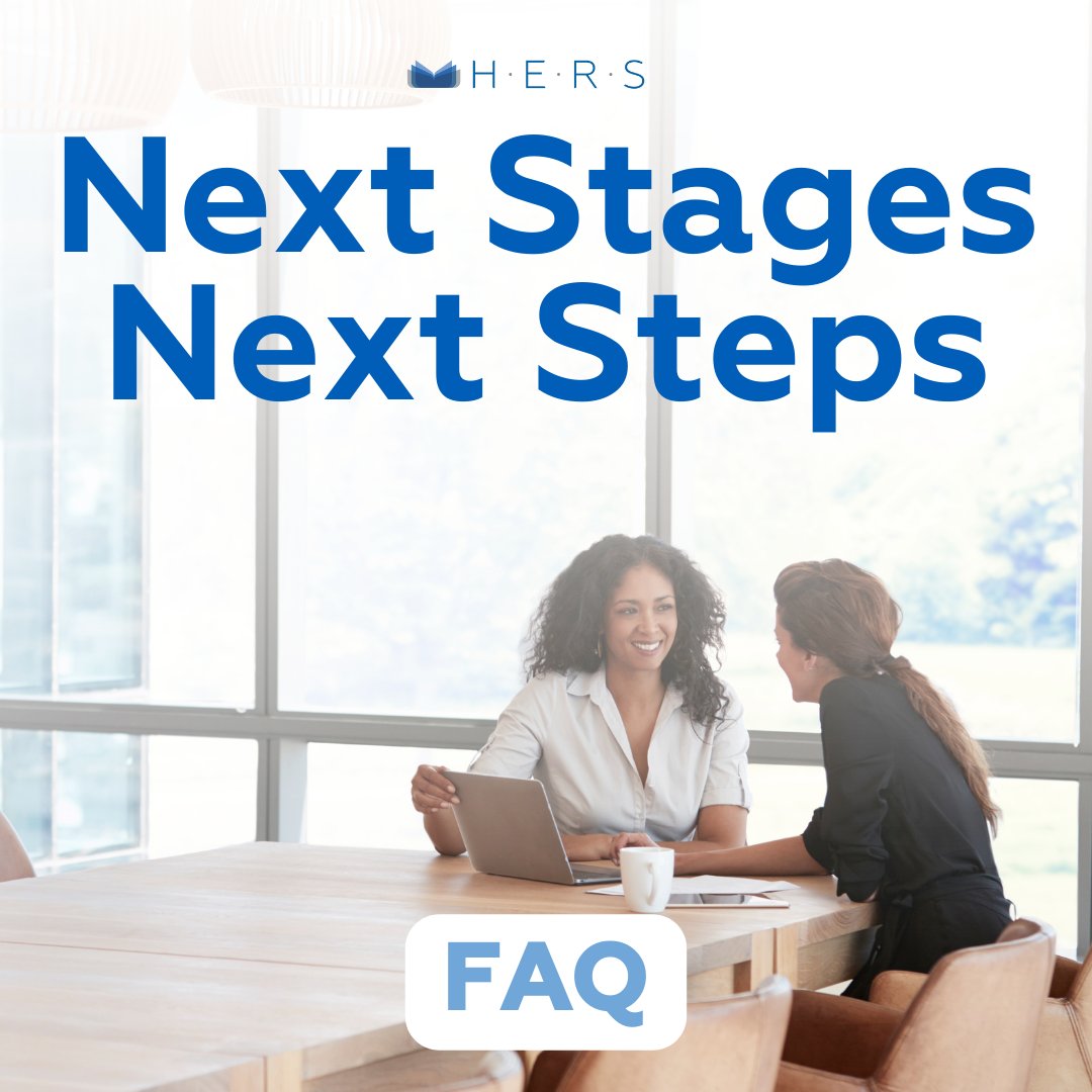 HERSNetwork's tweet image. Next Stages Next Steps was created to help women secure executive-level leadership positions in #highered.  #HERSnetwork