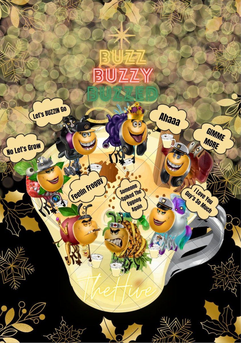 eth_bhny's tweet photo. On The 11th Day Of BeesMas: "๐ต๐ลค'ล โ๐ข๏ผด แทแตลป๐ณแบธฤ"
#eggnog #beenft https://t.co/isUPyQsLZn