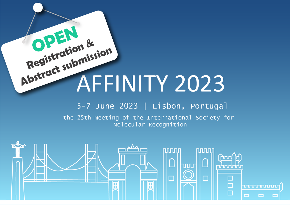 Registration and Abstract submission are open!
📌Early bird registration until 5th April 2023 : bit.ly/3WwpRQL
📌Abstract submission until 1st March 2023: bit.ly/3PFeyDM
Follow #affinity2023 for important dates and updates affinity2023.com