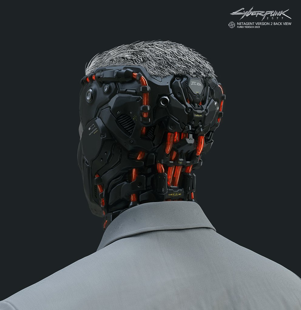 furiotedeschi's tweet photo. #Cyberpunk2077 Netwatch Agent Concept https://t.co/zLTMYPRUF2