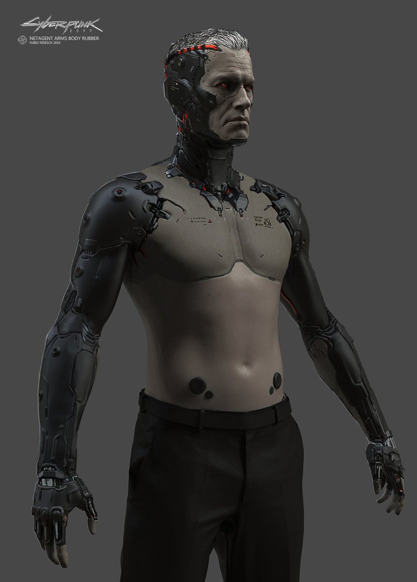 furiotedeschi's tweet photo. #Cyberpunk2077 Netwatch Agent Concept https://t.co/zLTMYPRUF2