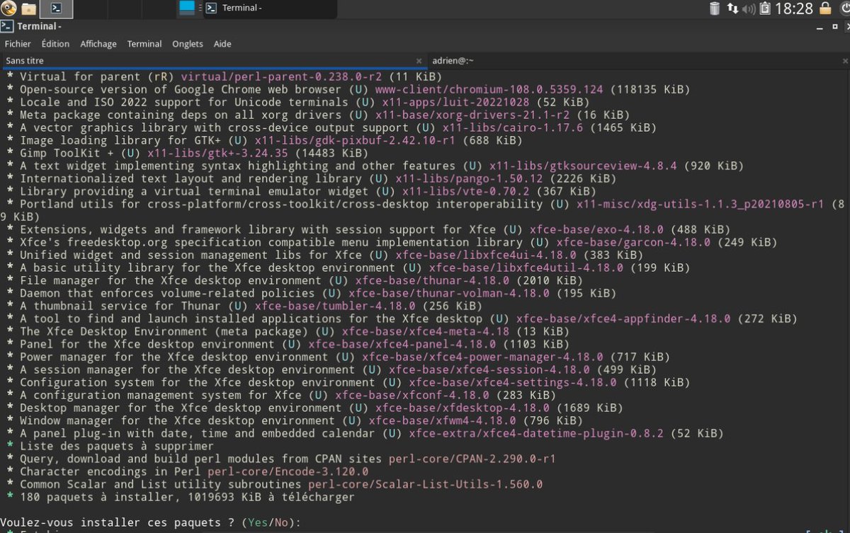 _adriend_'s tweet image. #Xfce 4.18 dispo dans    #CalculateLinux !