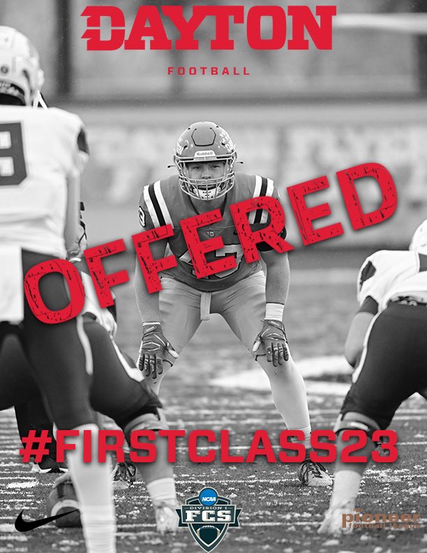 After a great conversation with <a href="/TDAndrews4/">Coach Trevor Andrews</a> <a href="/John_bowes_/">John Bowes</a>  I am honored to receive an offer from Dayton! <a href="/coachrohn/">Dan Rohn</a> <a href="/CoachBush_DLS/">Brandon Bush</a>