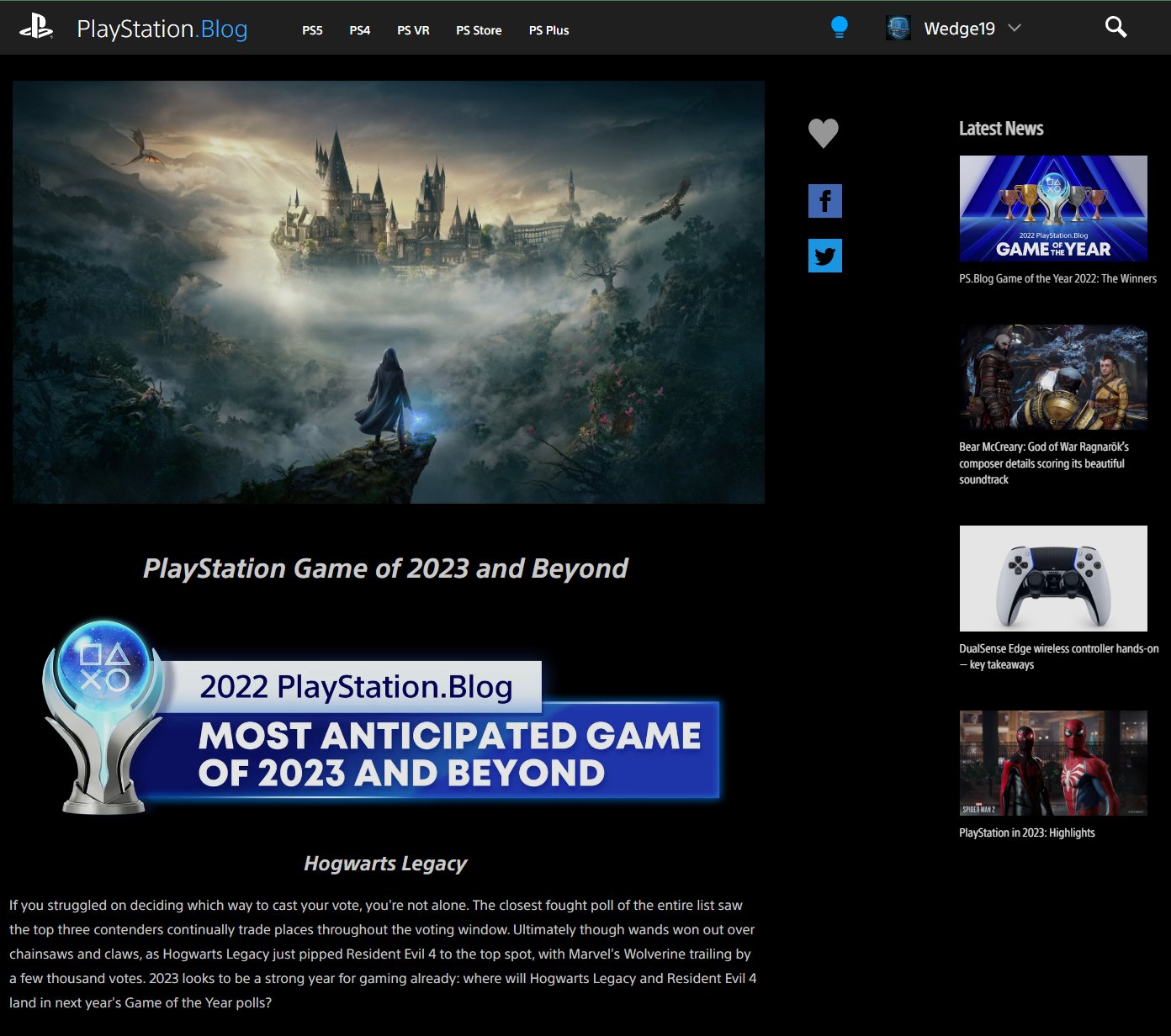 PS.Blog Game of the Year 2022: The Winners – PlayStation.Blog
