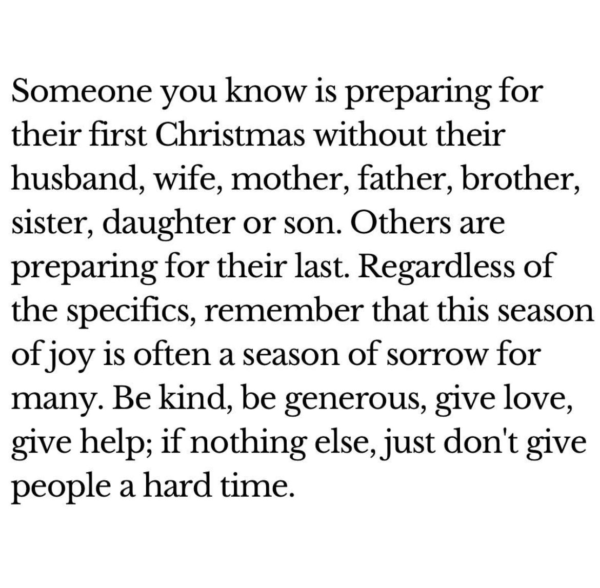 Love this post from Fight Through Mental Health. Be kind to yourself and others during this festive season ❤️ 

The Wellbean inbox is always open for anyone who needs to talk, I’m not a professional but I can point you in the right direction or send you a message back 💕