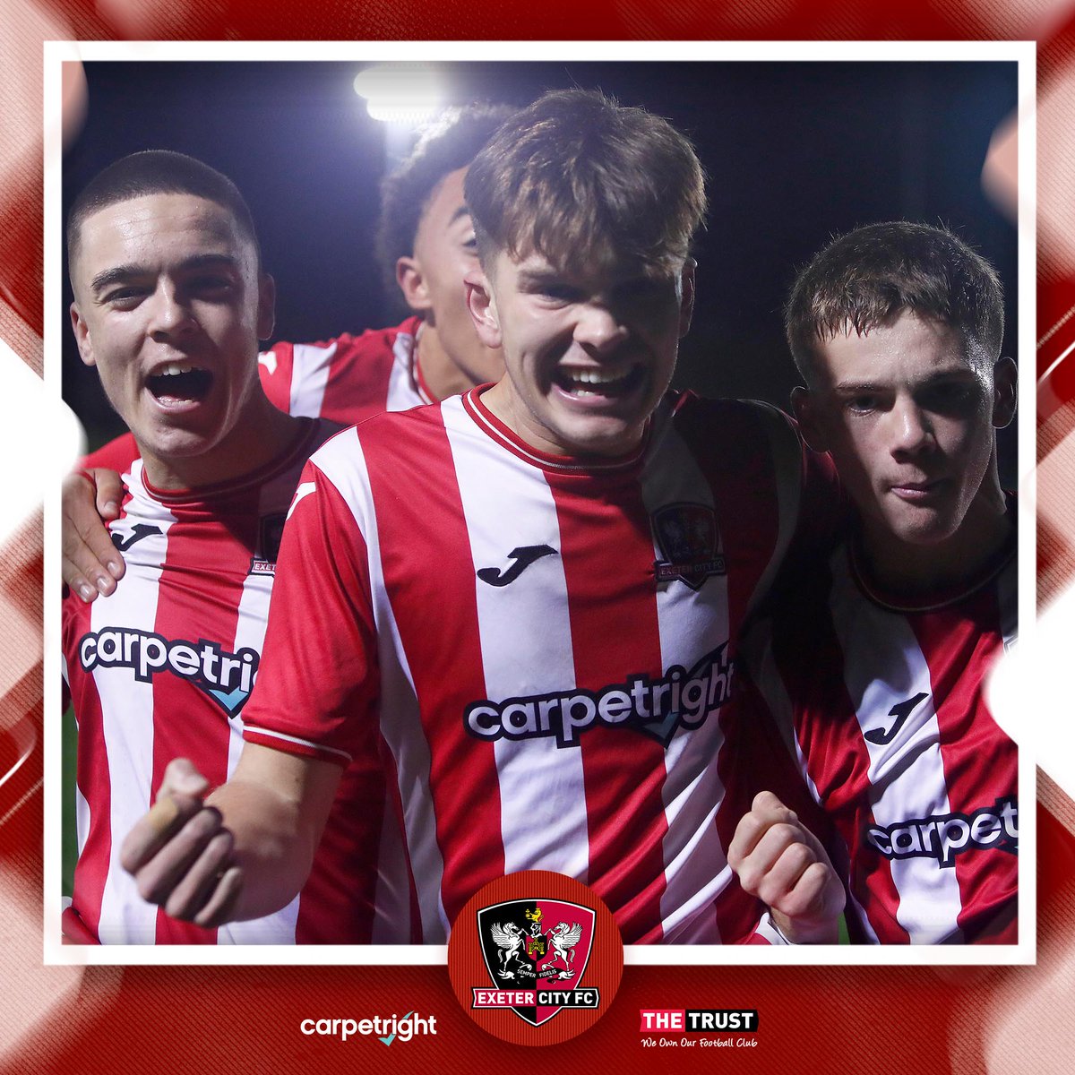 All eyes on a spot in Round Four 👀

Good luck, lads!

#ECFC #OneGrecianGoal | <a href="/ECFC_Academy/">Exeter City Academy</a>