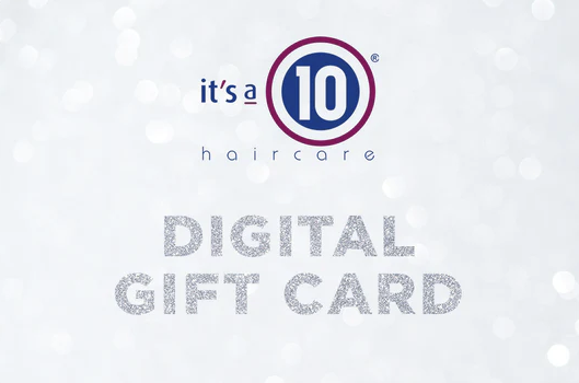 🎁LAST MINUTE GIFT IDEA🎁 Shopping for someone else but not sure what to give them? Give them the gift of gorgeous hair with a It's A 10 digital gift card for $10, $25, $50 or $100 itsa10haircare.com/collections/gi…