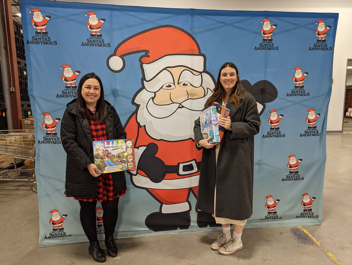 Our #HeartsofBlue grew three sizes the day we visited <a href="/SantasAnonymous/">880 CHED Santas Anonymous</a>. We are incredibly proud of our employee-led Hearts of Blue charity who not only contributed physical toys, but a total of $1,897.76 in digital donations.