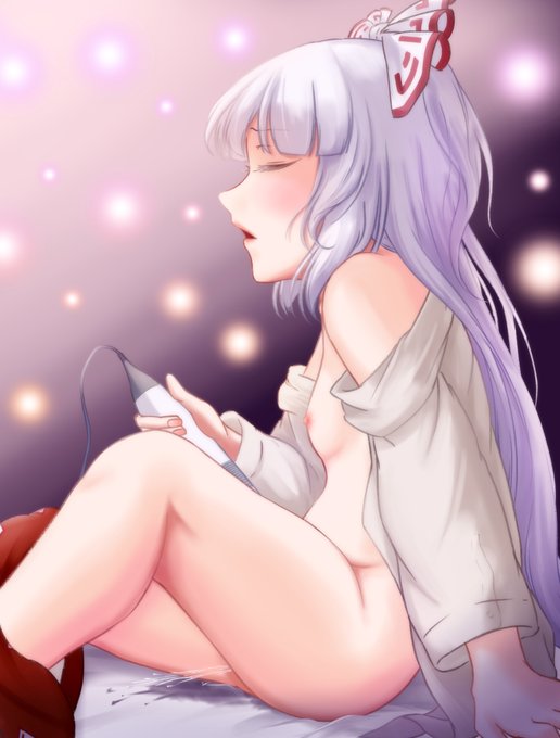 [R-18] まっさーじ #東方Project #藤原妹紅 #オナニー #潮吹き https://t.co/csEguXVItn 