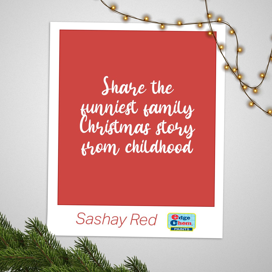 edgechem's tweet photo. Sharing Christmas memories is always a great way to bring the family together. Share with us one of your funniest Christmas memories from your childhood in the comments.
#Christmas #ChristmasStory #EdgeChem https://t.co/5zs8ckPq6e