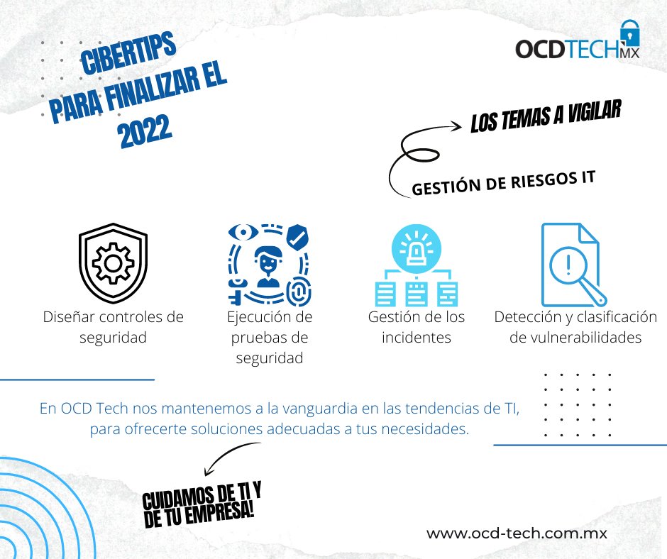 OcdTechMx's tweet photo. Ciberseguridad sencilla y para todos, mantente protegido, sigue los #cibertips de @OcdTechMx https://t.co/v1YY8bh6Ff