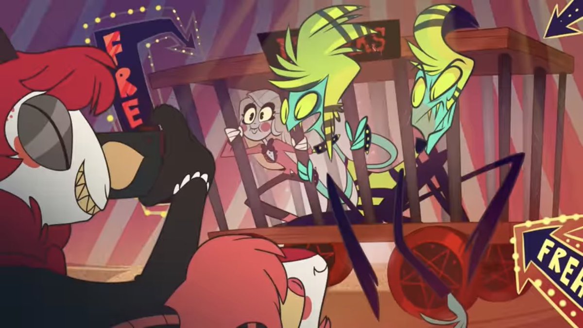 burnsiestudios's tweet photo. Underrated background characters 👌

#HazbinHotel #HazbinHotelFanart #MyArt #ArtistOnTwitter #Vivziepop https://t.co/JnNBTd8mkP