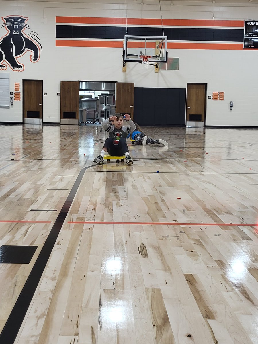 tkane627's tweet photo. Moving and learning! We got out the scooters to practice our letters and sounds. Lots of fun, laughs, and practice! #reedsvillesd https://t.co/qcOFs3aFJg