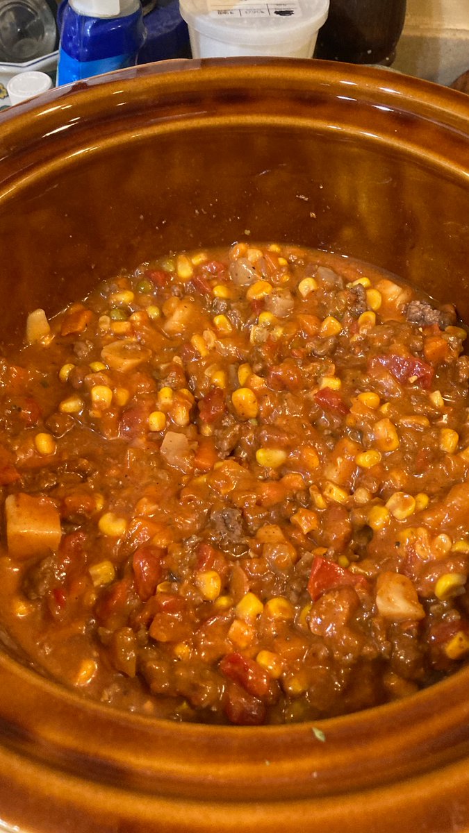 TomCat64804's tweet photo. Making my version of Cowboy stew... #ChefKitty https://t.co/oC0C6Wy1MK