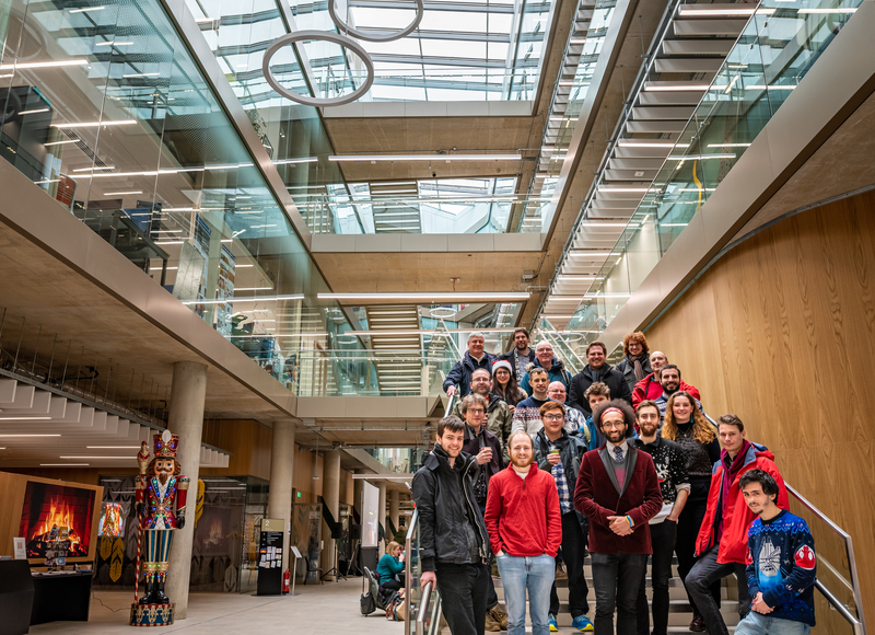 UofGParticlePhy's tweet photo. Great to end the year with a bang, back in person altogether again. Merry Christmas everyone, see you in 2023! https://t.co/Rjs0nRZXuV