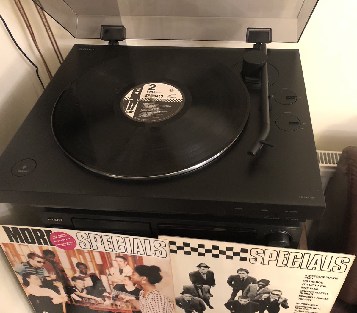 Time for some tunes. RIP Terry Hall #TerryHallRIP 😔😔.