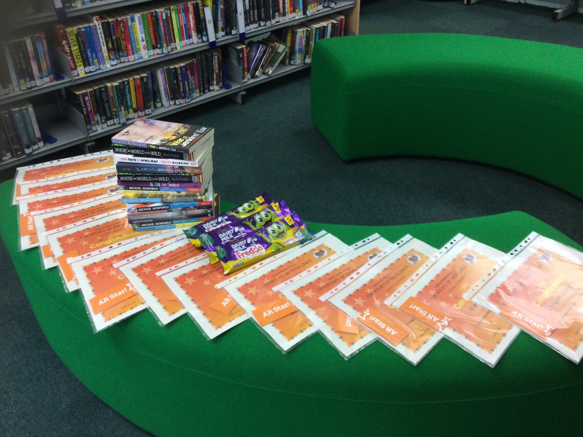 CanonSladeLib's tweet photo. Two celebration events for super year 7 readers. 🎉📚fabulous Accelerated Reader quizzing ⭐️@Eng_CanonSlade @RenLearnUK https://t.co/wG1Rd5ASdv