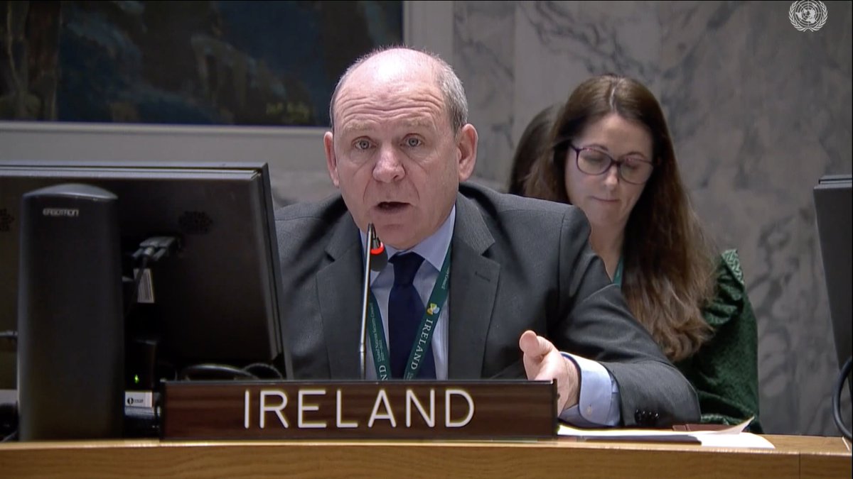 More than 2⃣/3⃣ of the Afghan population remains in severe humanitarian need.

At #UNSC meeting on #Afghanistan, <a href="/IrelandAmbUN/">Fergal Mythen - Ambassador of Ireland to the UN</a> 
condemned all instances of aid interference &amp; diversion by the #Taliban.

There is no justification for blocking lifesaving &amp; life sustaining support.