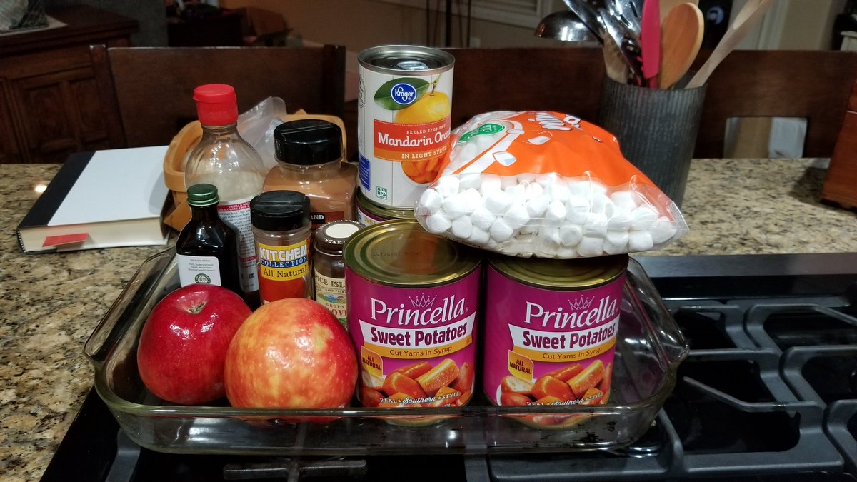 I will be making candied yams for our Christmas day meal at my brother's..