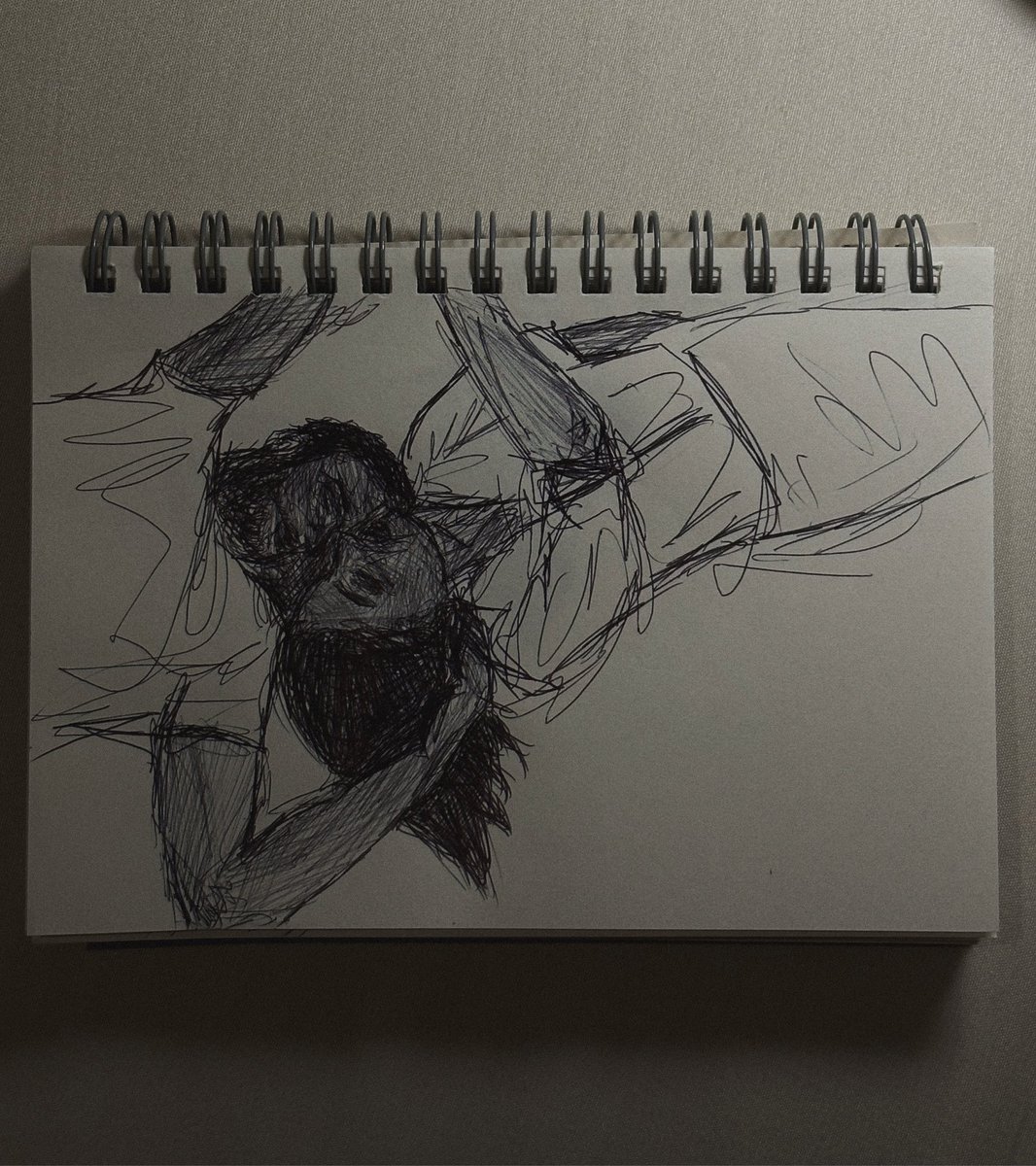 NoufBN's tweet photo. 9:55pm 
back to sketching because if you know, you know. https://t.co/LmKGQwYlKK
