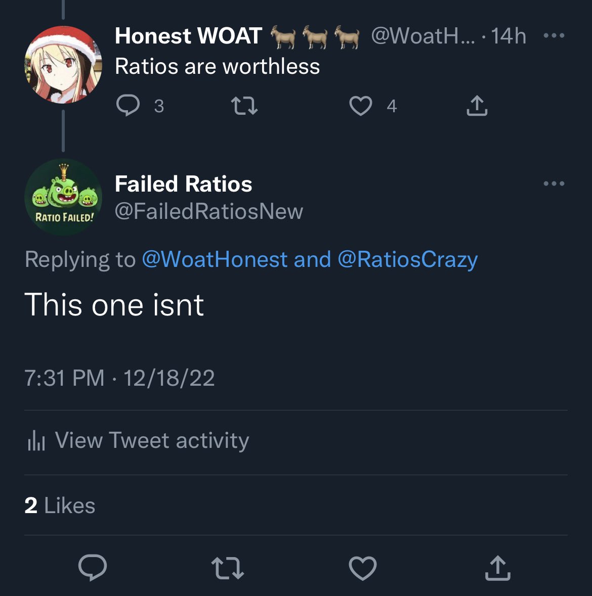 Failed Ratios (@FailedRatiosNew) / Posts / X