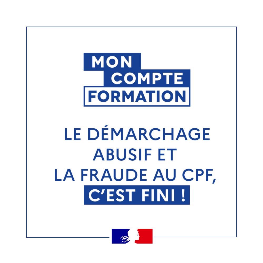 Une excellente nouvelle pour tous les Français dans le Journal officiel ce matin : la loi sur la fin du démarchage abusif et les fraudes au #CPF est promulguée !

🔗 legifrance.gouv.fr/jorf/id/JORFTE…

Retour sur le travail du <a href="/gouvernementFR/">Gouvernement</a> et des parlementaires de la majorité ⤵️
(1/3)