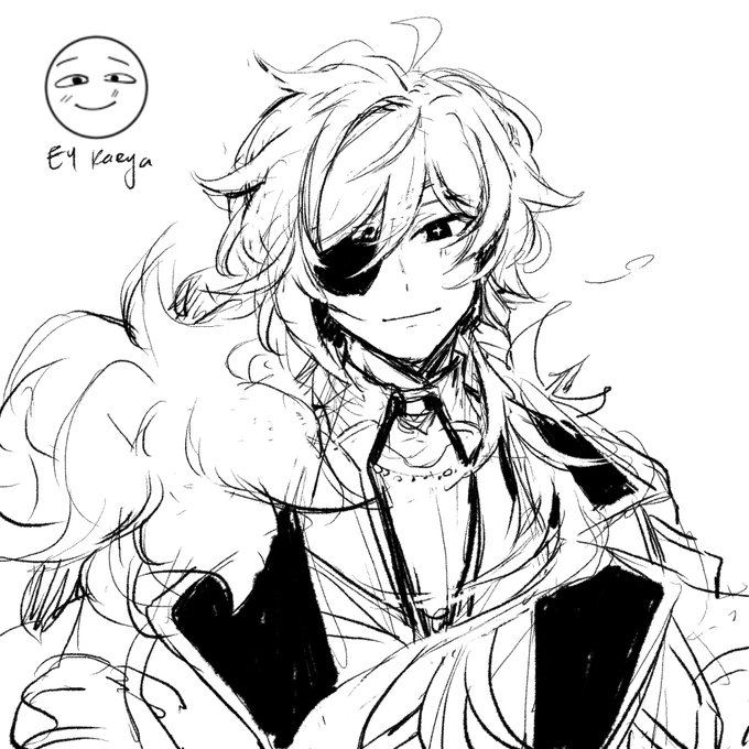 Bonus Kaeya for the expression meme before I sleep :) 