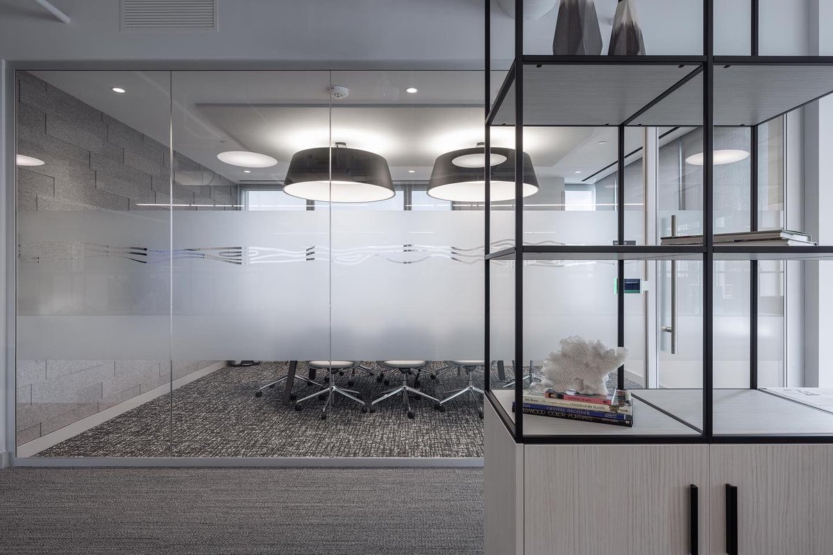thinkAGYL's tweet photo. From architectural glass walls and doors, to acoustic products and solutions, our specialized team focuses on custom solutions that create and inspire. Here are a few shots from a recently completed project at the TIAA Headquarters in Charlotte, NC. 

https://t.co/78WXyUEhro https://t.co/w8oiL2d6wY