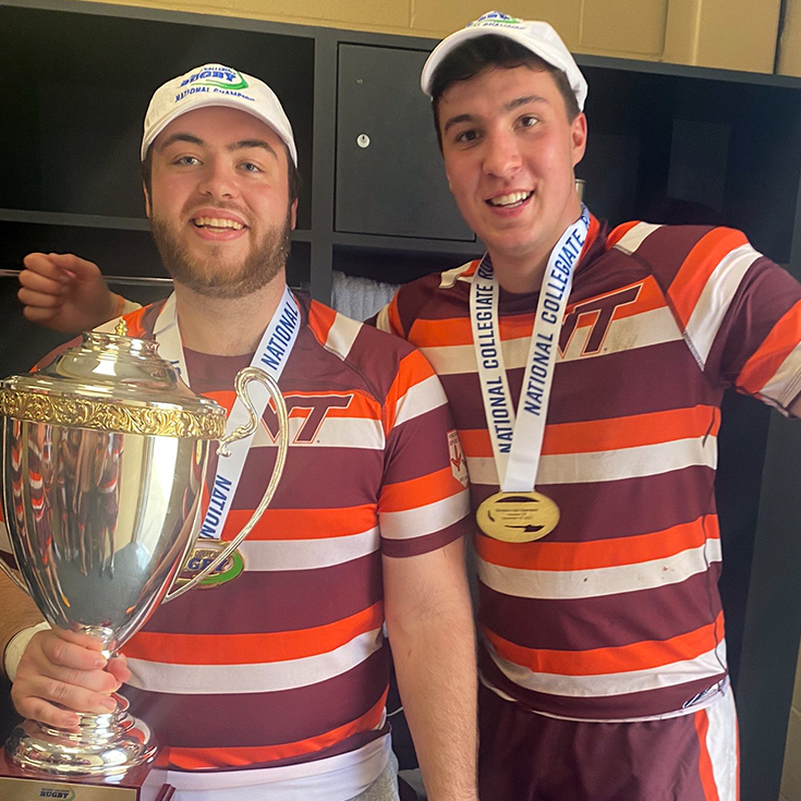 GonzagaSports's tweet photo. 🦅🏉| Gonzaga Alumni win the Mens D1-AA National Collegiate Rugby National Championship 

Congratulations to Luke Dunlop ‘22, Jack Loesch '19, Quin Loesch ‘21, Matthew Moschella '19 and Will Richey '20!

#HailGonzaga #EaglesFlyHigh #AMDG https://t.co/wMINj8Dvhs
