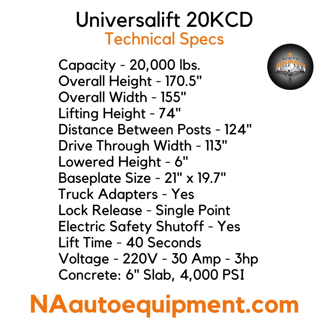 NAautoequipment's tweet photo. Universalift 20KCD - #heavydutytrucklift
More info: https://t.co/aHqc5vCct7
#autolift #2postlift #2postTuesday #garageequipment #garageaccessories #garagegoals #autoliftdelivery #deliveryadventures #autoliftinstallation #installationadventures #Universalift #NAautoequipment https://t.co/Xe8uN1bvfT