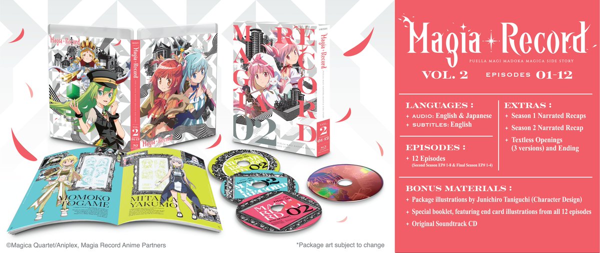 Magia Record: Puella Magi Madoka Magica Side Story Vol. 2 Blu-ray is now available!

This Blu-ray contains all episodes from 2nd Season and FINAL SEASON to round out your collection!

🛍️ Order today from Right Stuf Anime! rightstufanime.com/Magia-Record-P…