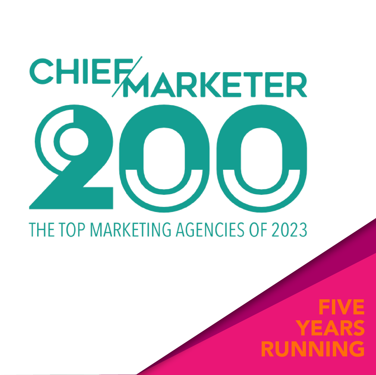 KindleComms's tweet photo. As 2022 comes to a close, we’re excited to announce that we’ve been recognized as one of the top 200 engagement and activation agencies of 2023 by Chief Marketer. We’re honored to be included for the fifth year in a row! #CM200

https://t.co/uaeUjRA99s https://t.co/8STcXBl9S2