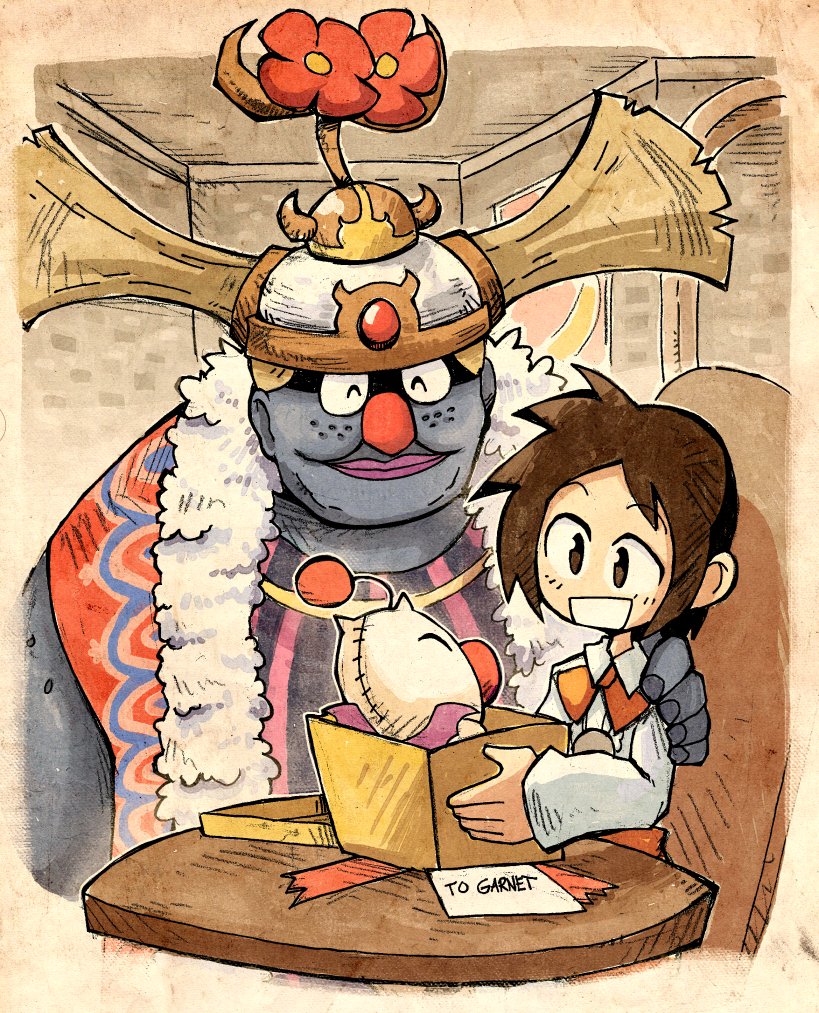 Some more Final Fantasy 9 drawings, also celebrating the 35th anniversary of the series as a whole. Congrats, my favorite JRPG series!