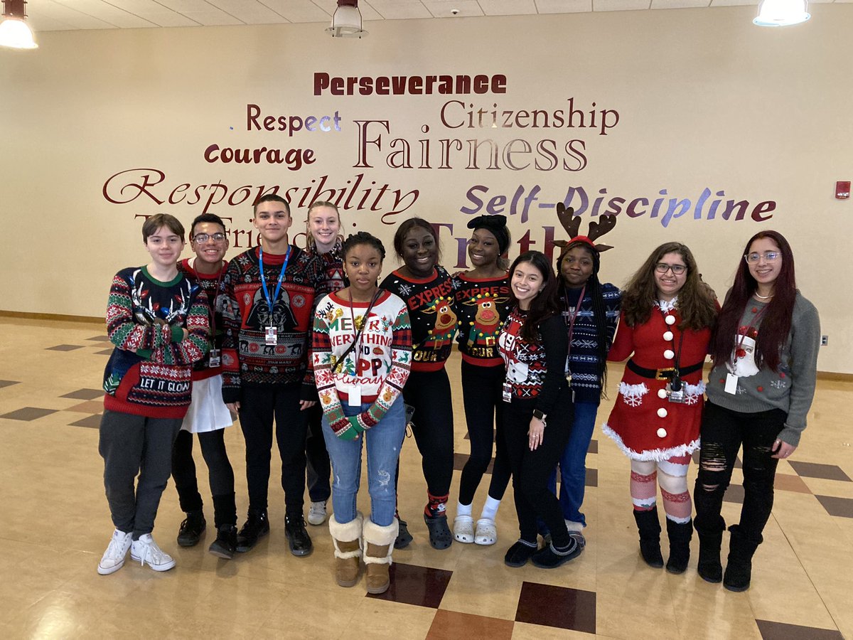 AKFHighSchool's tweet photo. Great spirit for ugly holiday sweater day! https://t.co/MhzhIvflVM