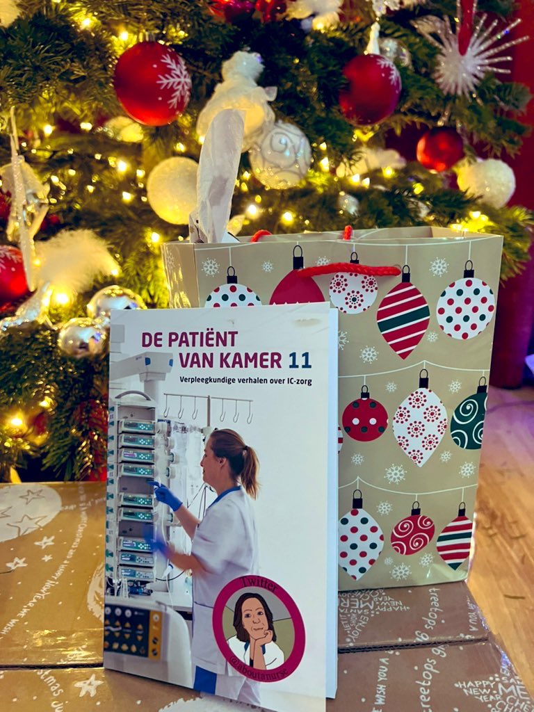 Santa was op tijd ik ga vanavond beginnen met het boek van <a href="/aboutanurse/">Jessica Kloosterboer</a>