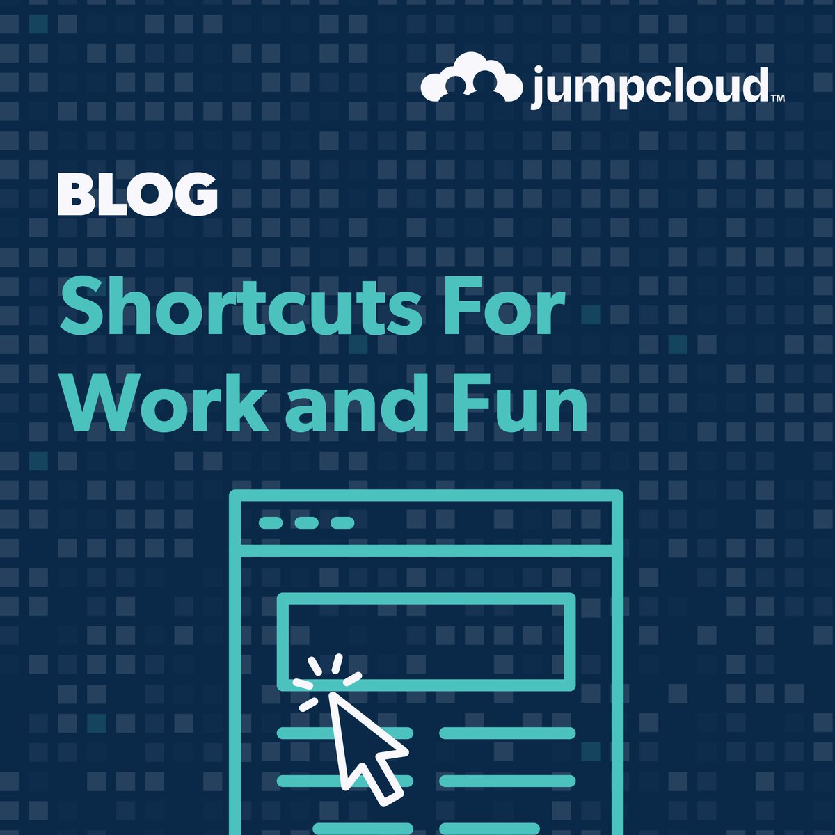 JumpCloud's tweet photo. Time is money, right? Automation and shortcuts can save you time in your #tech life and your personal life. 

Discover some new, useful shortcuts for work AND fun that you can’t live without.

Quick, we have a shortcut! 👉 https://t.co/Uk3fVo3WFK https://t.co/eCwsGeiGon