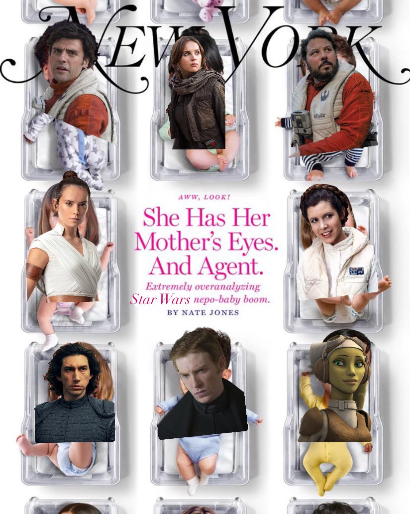 _stardustem's tweet image. I love Star Wars nepo babies