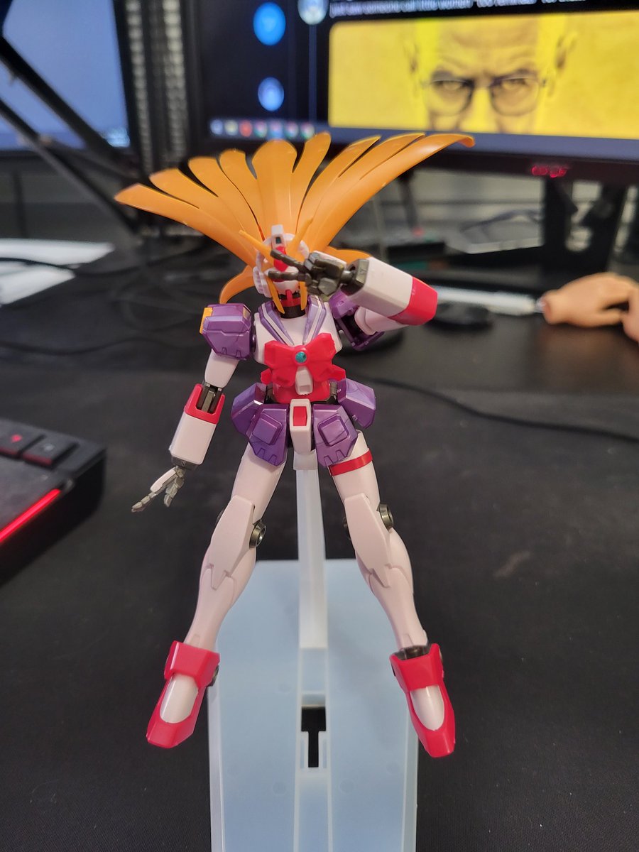 BlainesCorner's tweet photo. If you haven't seen G Gundam, this is your reminder to go watch G Gundam.
#gunpla #nobell https://t.co/qAI3NwxC62