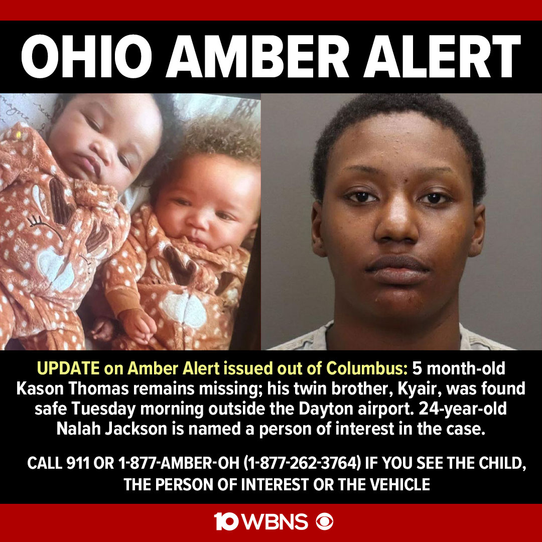 10TV on Twitter "AMBER ALERT UPDATE Twin 5monthold brothers Kyair and Kason were reported