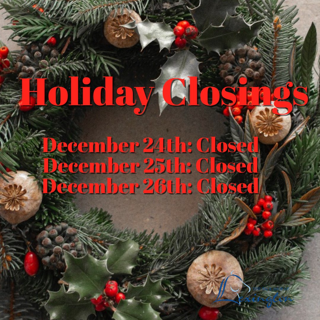 lexington_tack's tweet photo. We will be Closed December 24th - 26th. Merry Christmas! https://t.co/MmQV7oDl7G