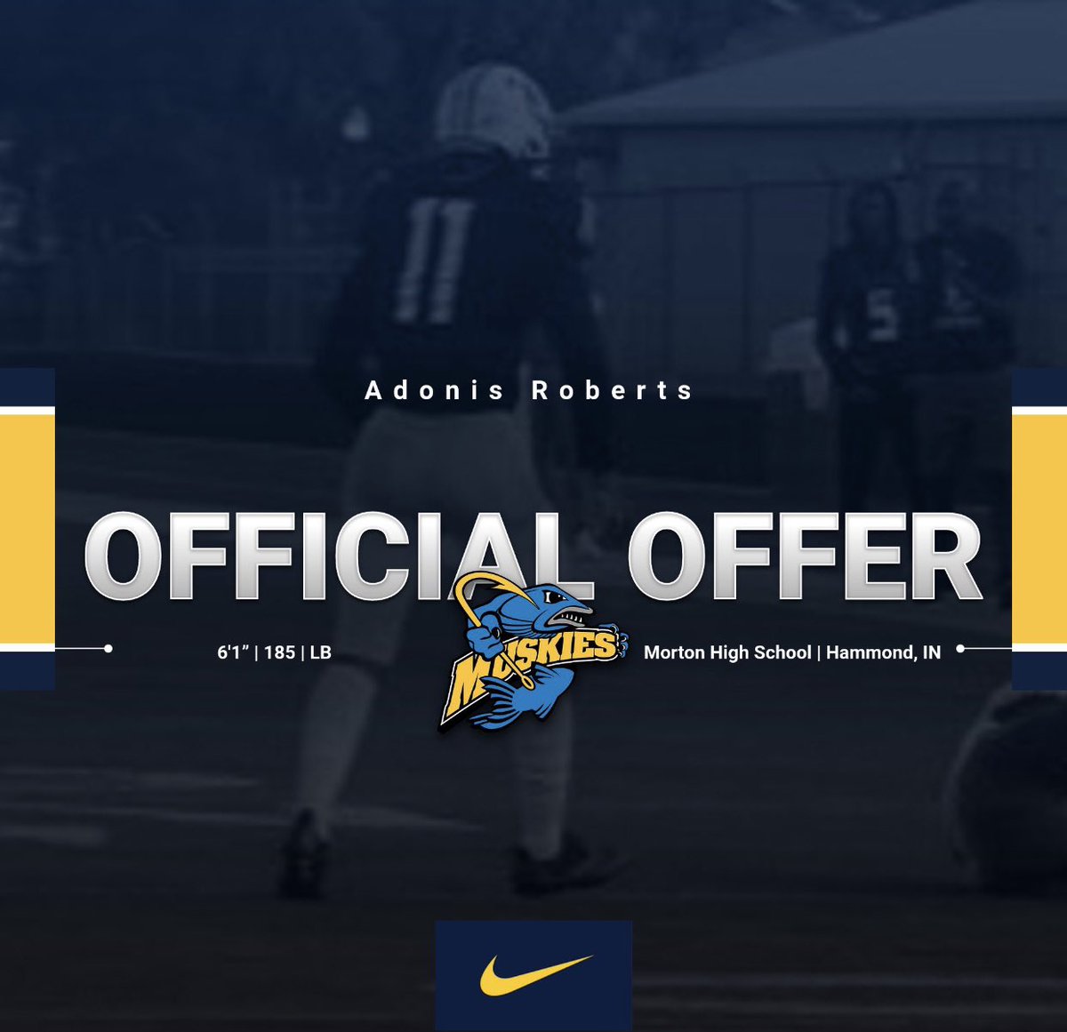 Honored to receive a offer from Lakeland <a href="/CoachLehto/">Joey Lehto</a> <a href="/MortonGovsFball/">Governors Football #WAWG</a> <a href="/coachrobgardner/">Rob Gardner</a> <a href="/coachhyj/">Coach Johnson</a>