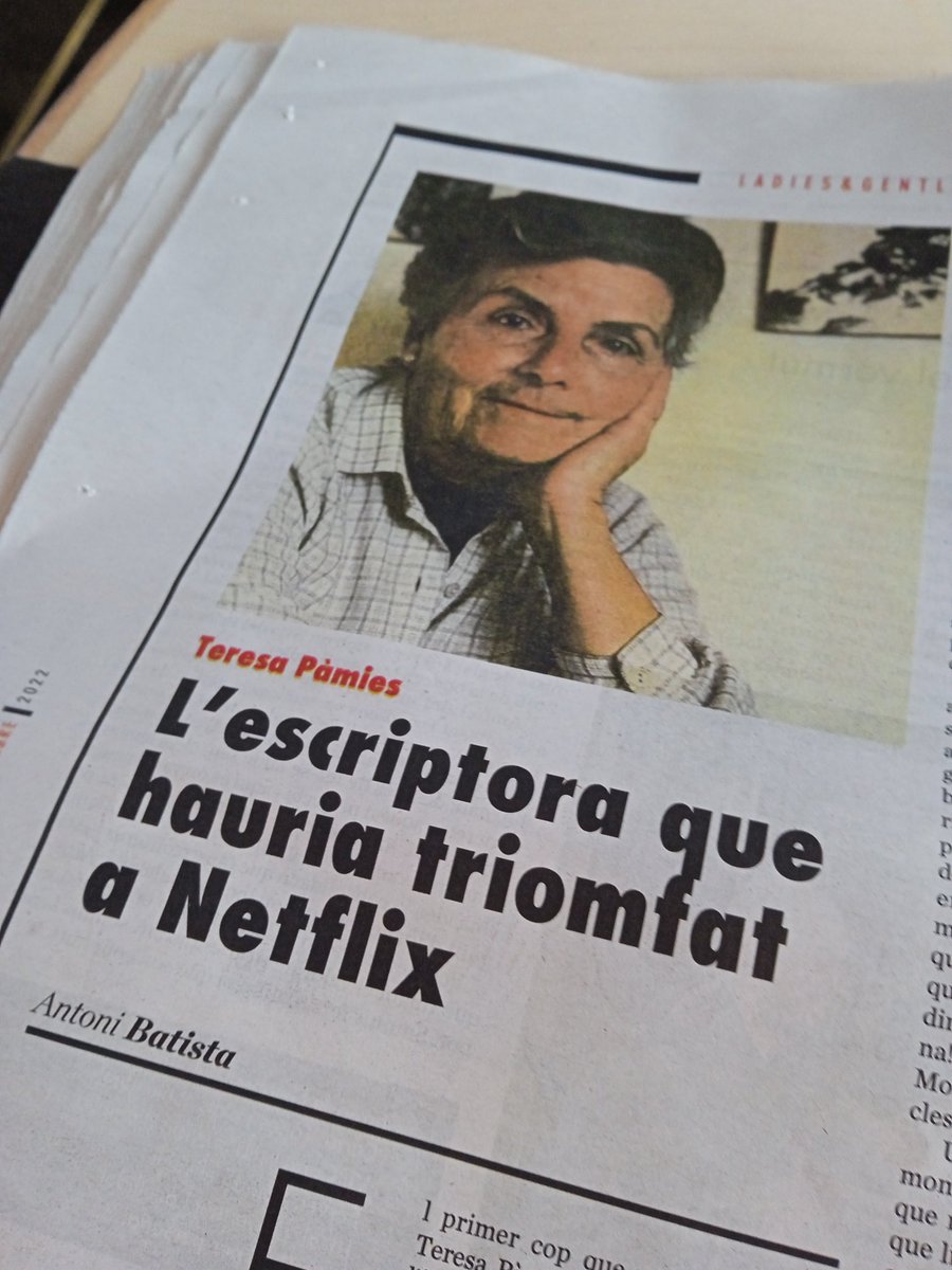 arbresublim's tweet photo. @antonibatistav @diariARA Teresa Pàmies, més actual que mai! Un bon resum!

Una escriptora de la quotidianitat i una defensora dels drets humans...
@AnyPamies https://t.co/TLgw6RAngX