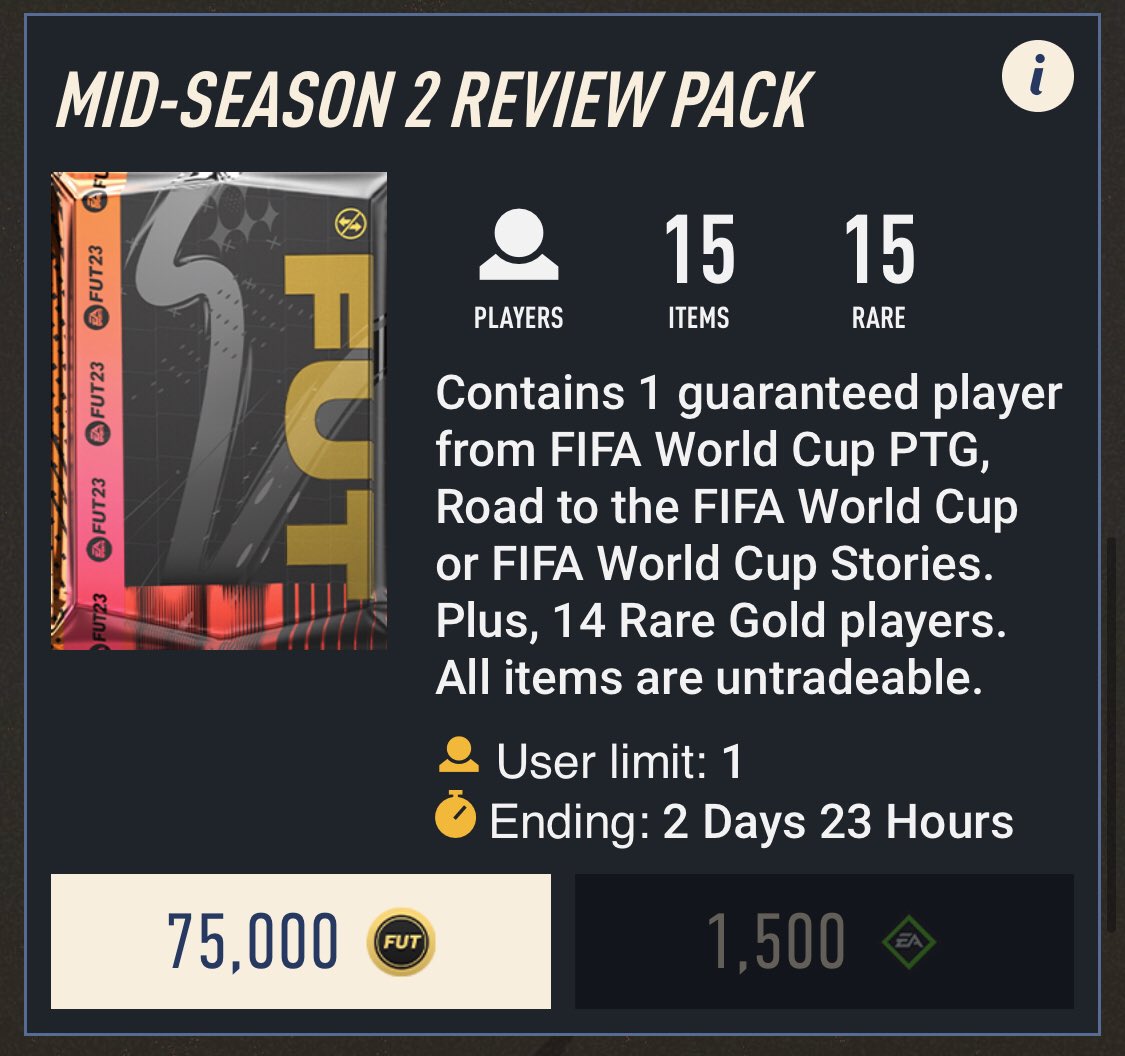 AuzioMF's tweet image. If any of you haven&apos;t opened this pack yet...

Like, Retweet &amp;amp; Follow and I&apos;ll send a few of you FIFA points to open it! 🙂 #fifa23