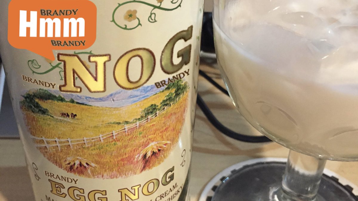 Hmm_Daily's tweet image. For "Throwback Thursday" join us as we throw back a few glugs of our favorite Nog! RECIPE: Hmm Daily Holiday Alco-Nog hmmdaily.com/2018/12/24/rec… via @Hmm_Daily